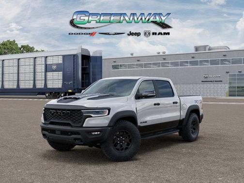 Bright White Clearcoat 2026 RAM 1500 RHO Crew Cab 4x4 5'7' Box