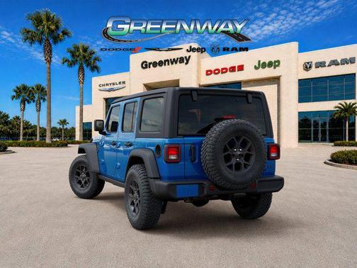 Hydro Blue Pearlcoat 2026 Jeep Wrangler Willys