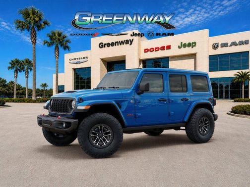 Hydro Blue Pearlcoat 2026 Jeep Wrangler Rubicon