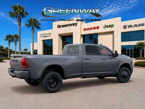 Ceramic Gray Clearcoat 2026 RAM 3500 Limited Crew Cab 4x4 8' Box
