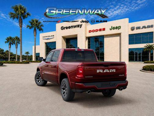 Delmonico Red Pearlcoat 2026 RAM 1500 Laramie