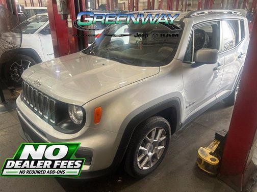 Glacier Metallic Clearcoat 2019 Jeep Renegade Latitude
