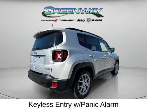 Glacier Metallic Clearcoat 2019 Jeep Renegade Latitude