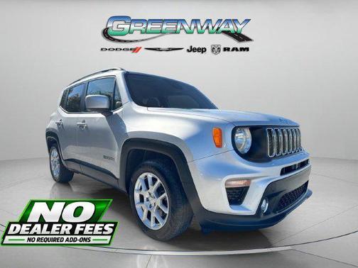 Glacier Metallic Clearcoat 2019 Jeep Renegade Latitude
