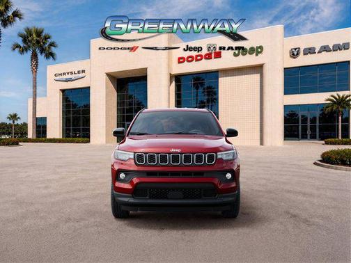 Red Hot Pearlcoat 2026 Jeep Compass Latitude