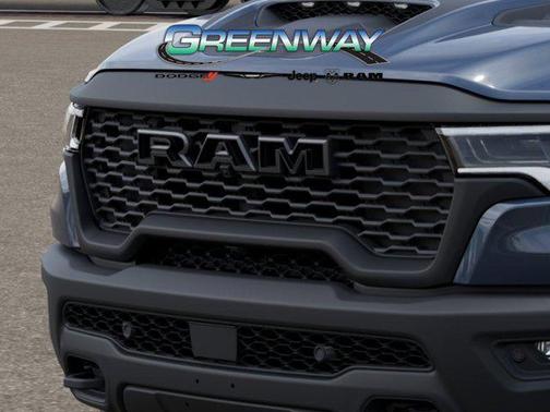 Forged Blue Metallic 2026 RAM 1500 RHO Crew Cab 4x4 5'7' Box