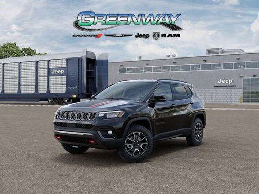 Diamond Black Crystal Pearlcoat 2026 Jeep Compass Trailhawk