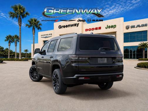 High Gloss Black 2026 Jeep Grand Wagoneer Summit Obsidian 4x4