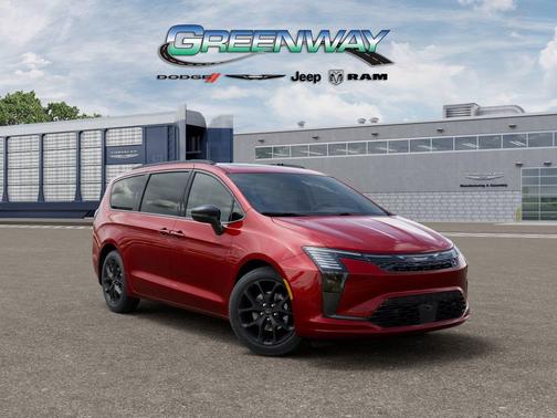 Red Hot Pearlcoat 2027 Chrysler Pacifica Limited