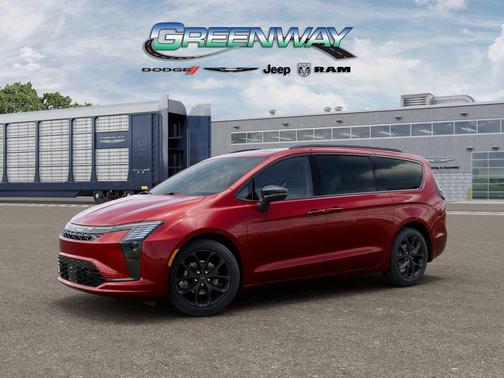 Red Hot Pearlcoat 2027 Chrysler Pacifica Limited