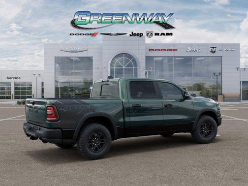 Serrano Green Metallic 2026 RAM 1500 Rebel