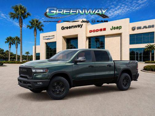 Serrano Green Metallic 2026 RAM 1500 Rebel