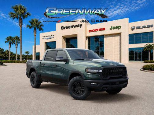 Serrano Green Metallic 2026 RAM 1500 Rebel