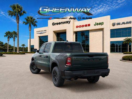 Serrano Green Metallic 2026 RAM 1500 Rebel