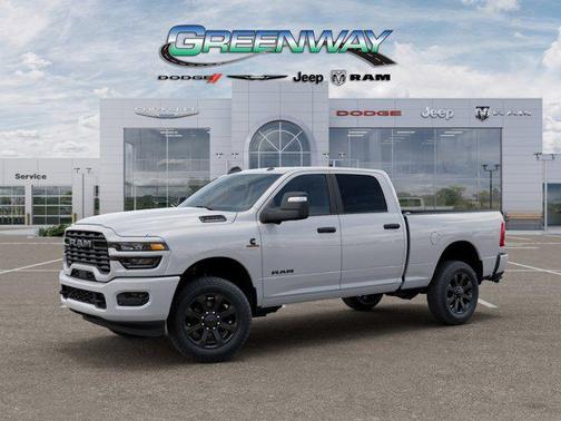 Bright White Clearcoat 2026 RAM 3500 Big Horn Crew Cab 4x4 6'4' Box