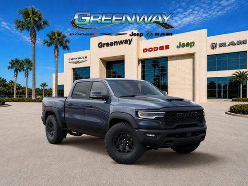 Forged Blue Metallic 2026 RAM 1500 RHO Crew Cab 4x4 5'7' Box