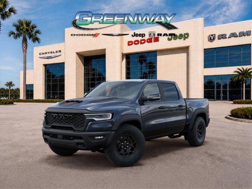 Forged Blue Metallic 2026 RAM 1500 RHO Crew Cab 4x4 5'7' Box