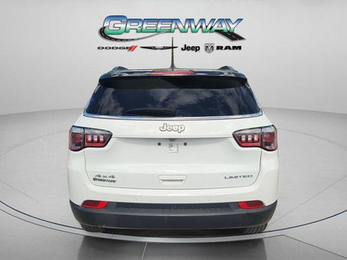Bright White Clearcoat 2024 Jeep Compass Limited