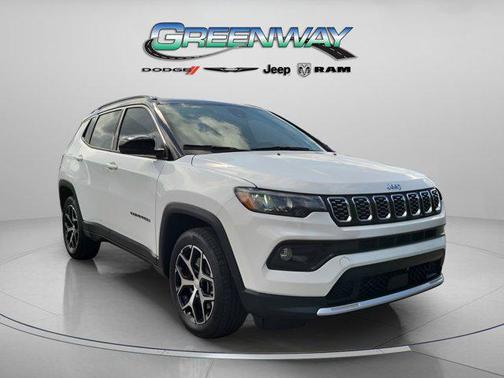 Bright White Clearcoat 2024 Jeep Compass Limited