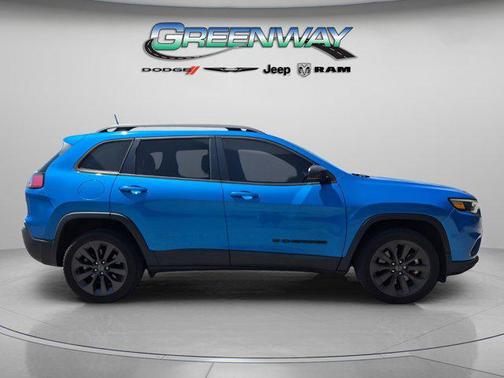 Hydro Blue Pearlcoat 2021 Jeep Cherokee Latitude Lux