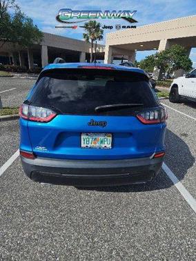 Hydro Blue Pearlcoat 2021 Jeep Cherokee Latitude Lux
