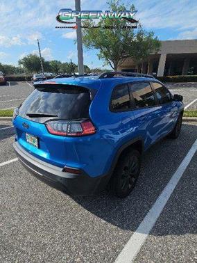 Hydro Blue Pearlcoat 2021 Jeep Cherokee Latitude Lux