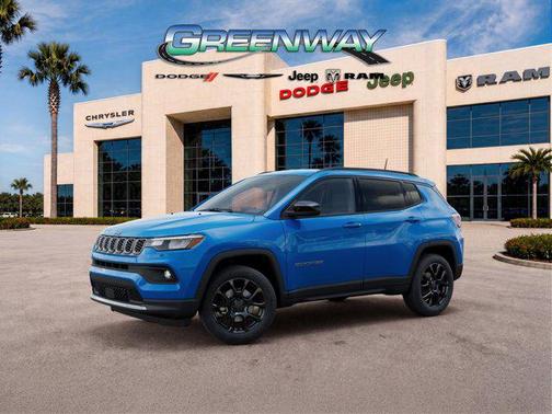 Hydro Blue Pearlcoat 2026 Jeep Compass Latitude