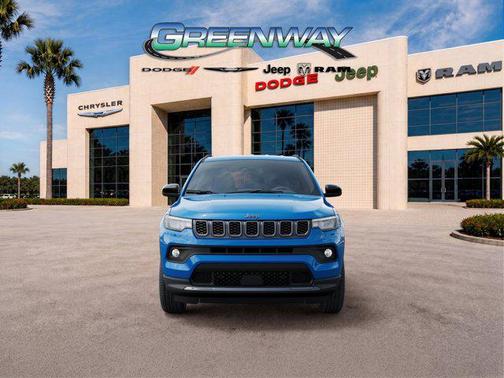Hydro Blue Pearlcoat 2026 Jeep Compass Latitude