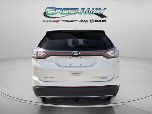 WHITE PLATINUM MET TRI-COAT 2018 Ford Edge Titanium
