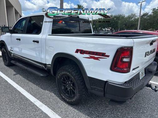 Bright White Clearcoat 2025 RAM 1500 Rebel