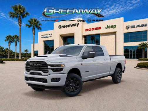 Bright White Clearcoat 2026 RAM 2500 Laramie Mega Cab 4x4 6'4' Box