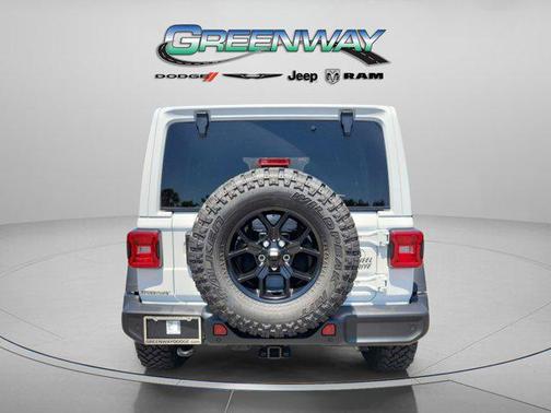 Bright White Clearcoat 2024 Jeep Wrangler Willys
