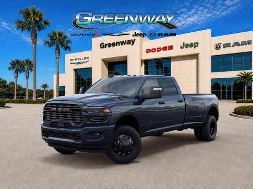 Forged Blue Metallic 2026 RAM 3500 Big Horn Crew Cab 4x4 8' Box