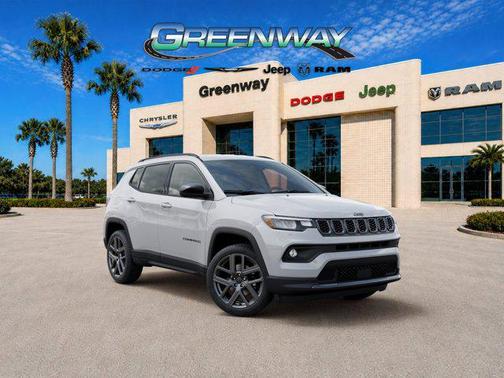 Bright White Clearcoat 2026 Jeep Compass Latitude