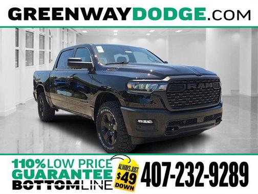 2025 RAM 1500 Warlock Crew Cab 4x4 5'7' Box