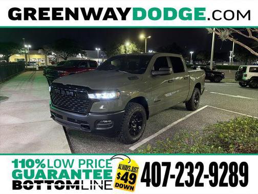 2026 RAM 1500 Warlock Crew Cab 4x4 5'7' Box