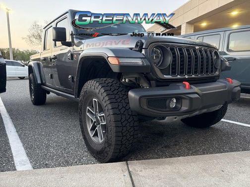 Granite Crystal Metallic Clearcoat 2025 Jeep Gladiator Mojave 4x4