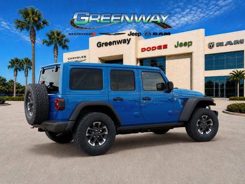 Hydro Blue Pearlcoat 2026 Jeep Wrangler Rubicon