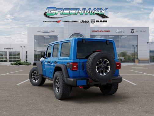 Hydro Blue Pearlcoat 2026 Jeep Wrangler Rubicon
