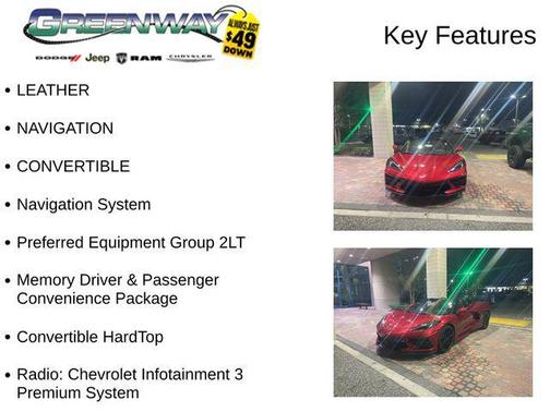 2024 Chevrolet Corvette Stingray w/2LT