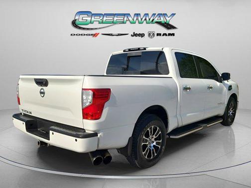 Glacier White 2017 Nissan Titan SV