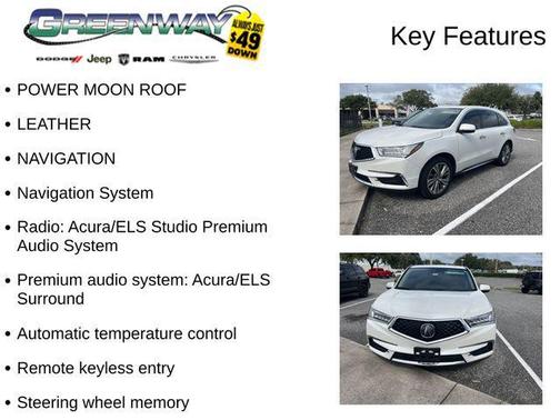 2018 Acura MDX 3.5L w/Technology Package