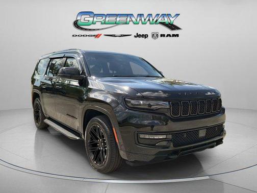 Diamond Black Crystal Pearlcoat 2024 Jeep Wagoneer Series II Carbide 4x4