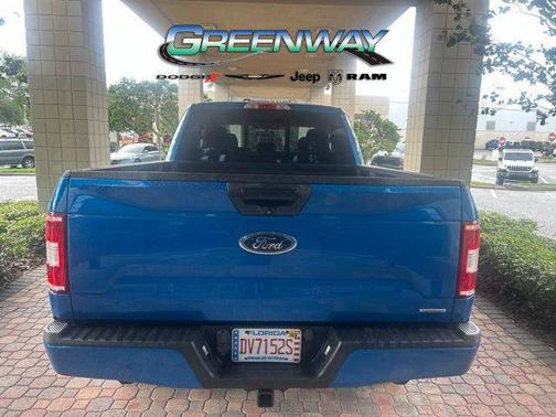 Blue 2019 Ford F-150 XLT