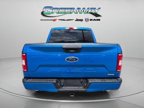 Blue 2019 Ford F-150 XLT