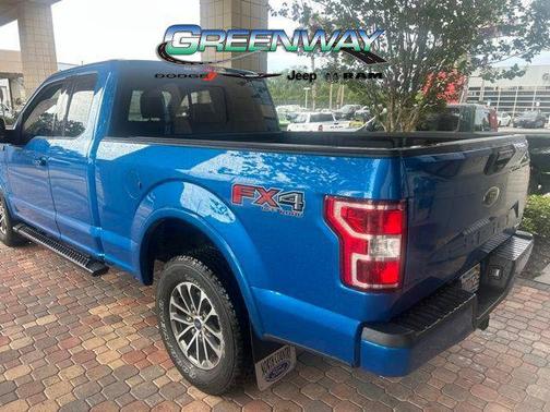 Blue 2019 Ford F-150 XLT