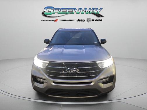 Iconic Silver Metallic 2023 Ford Explorer XLT