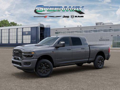 Ceramic Gray Clearcoat 2026 RAM 2500 Laramie Mega Cab 4x4 6'4' Box