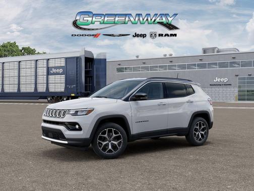 Bright White Clearcoat 2026 Jeep Compass Limited