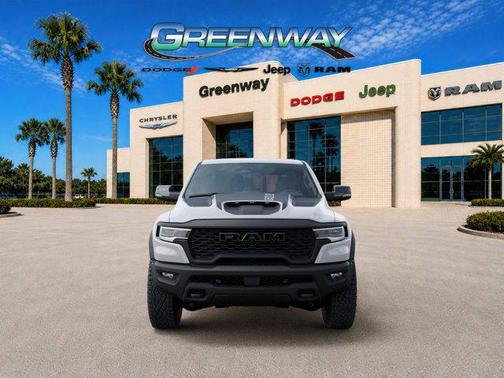 Bright White Clearcoat 2026 RAM 1500 RHO Crew Cab 4x4 5'7' Box